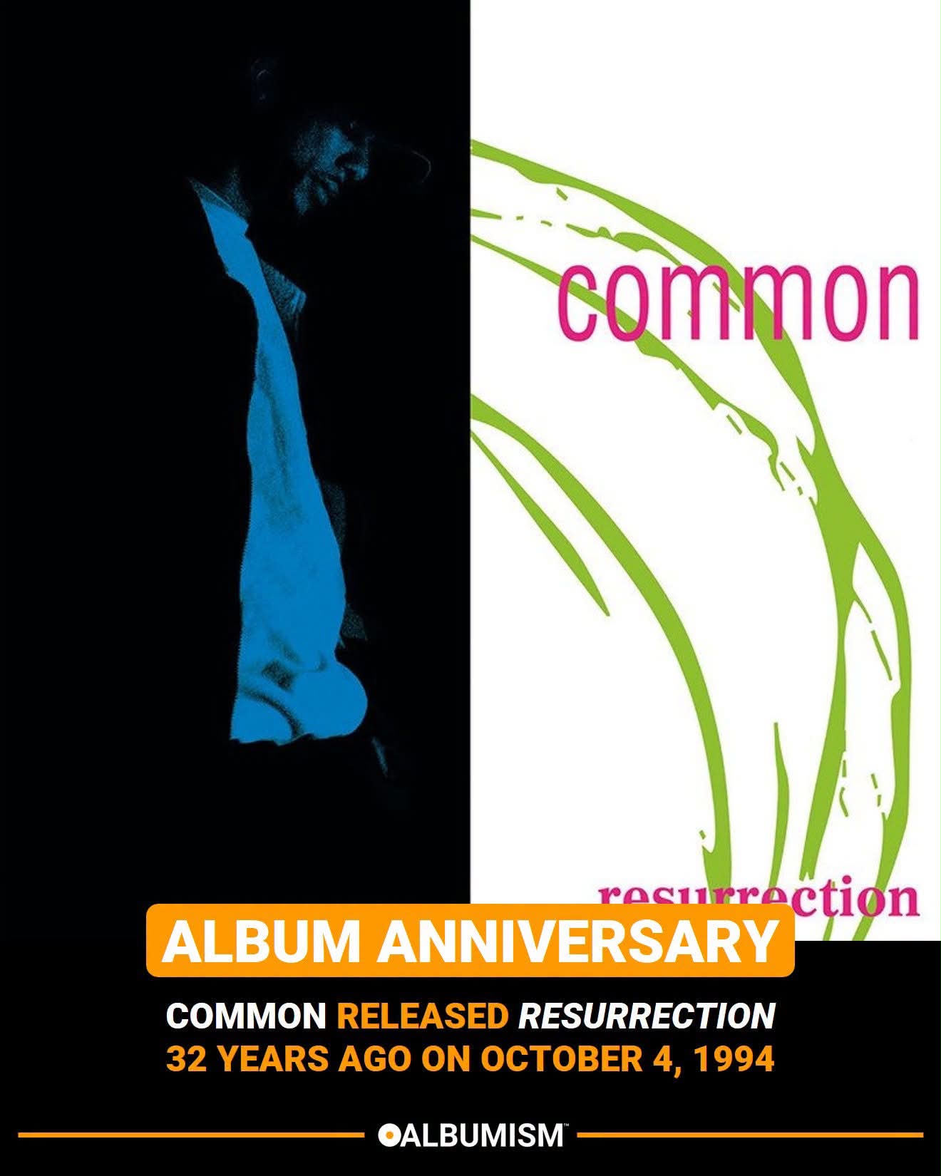 Common Sense's Resurrection album released 32 years ago