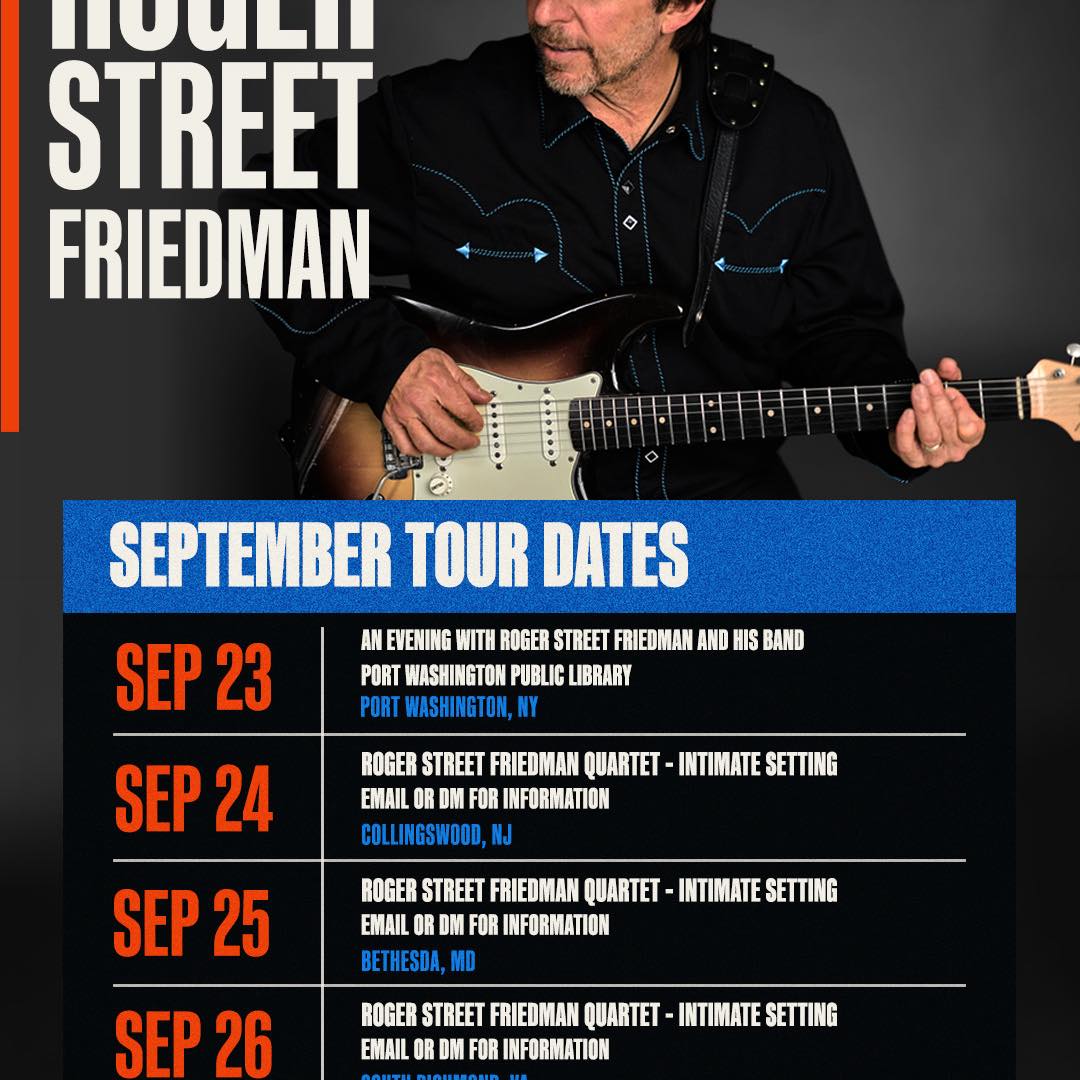 📢 For fans of heartfelt Americana... - Roger Street Friedman | Facebook
