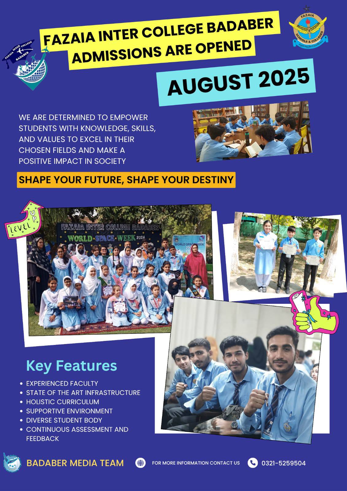 Fazaia Inter College Badaber, Peshawar