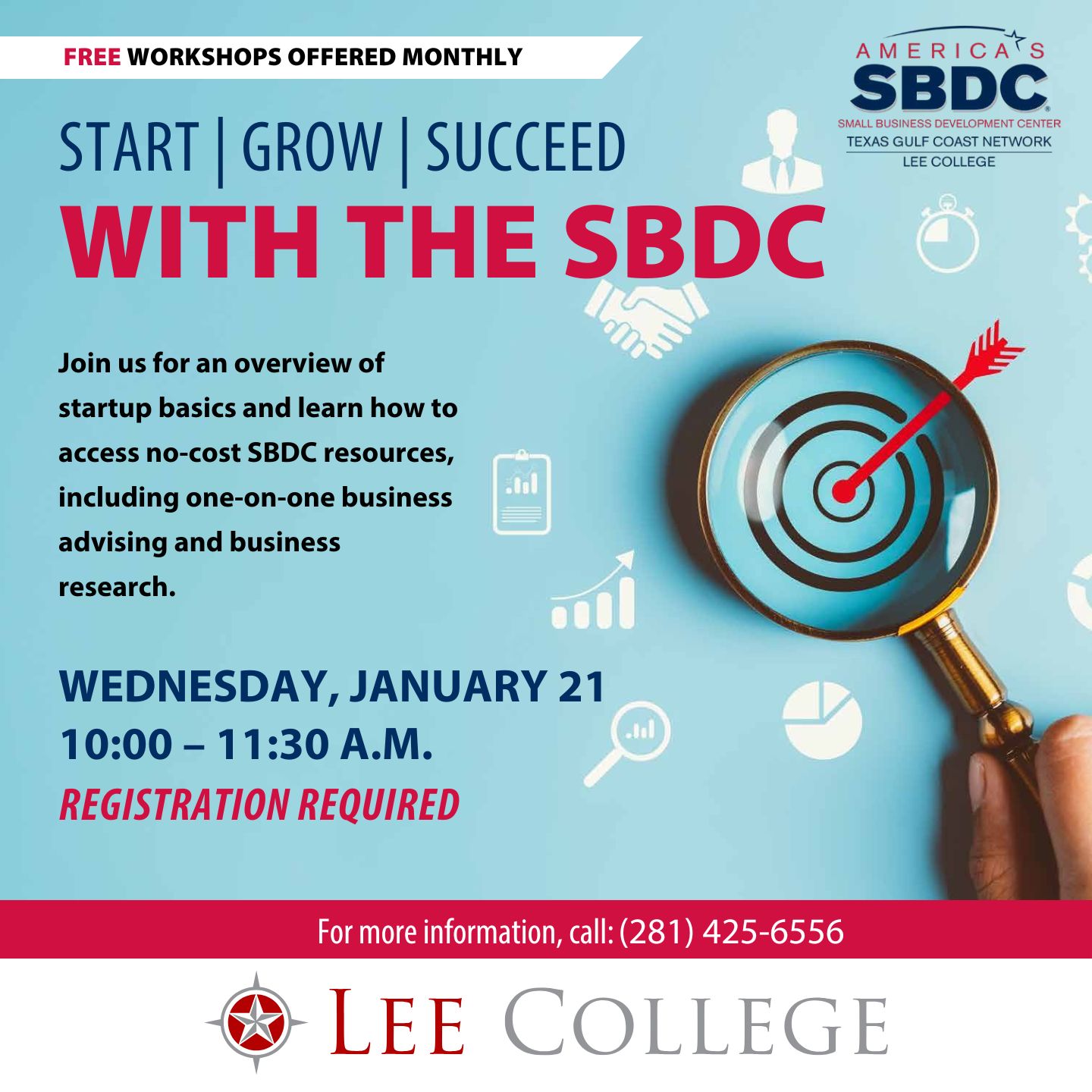 Lee College Small Business Development Center | Baytown TX
