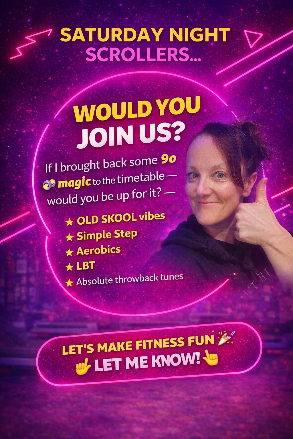 Andrea - SATURDAY NIGHT SCROLLERS… I’ve got a question for you… If I ...