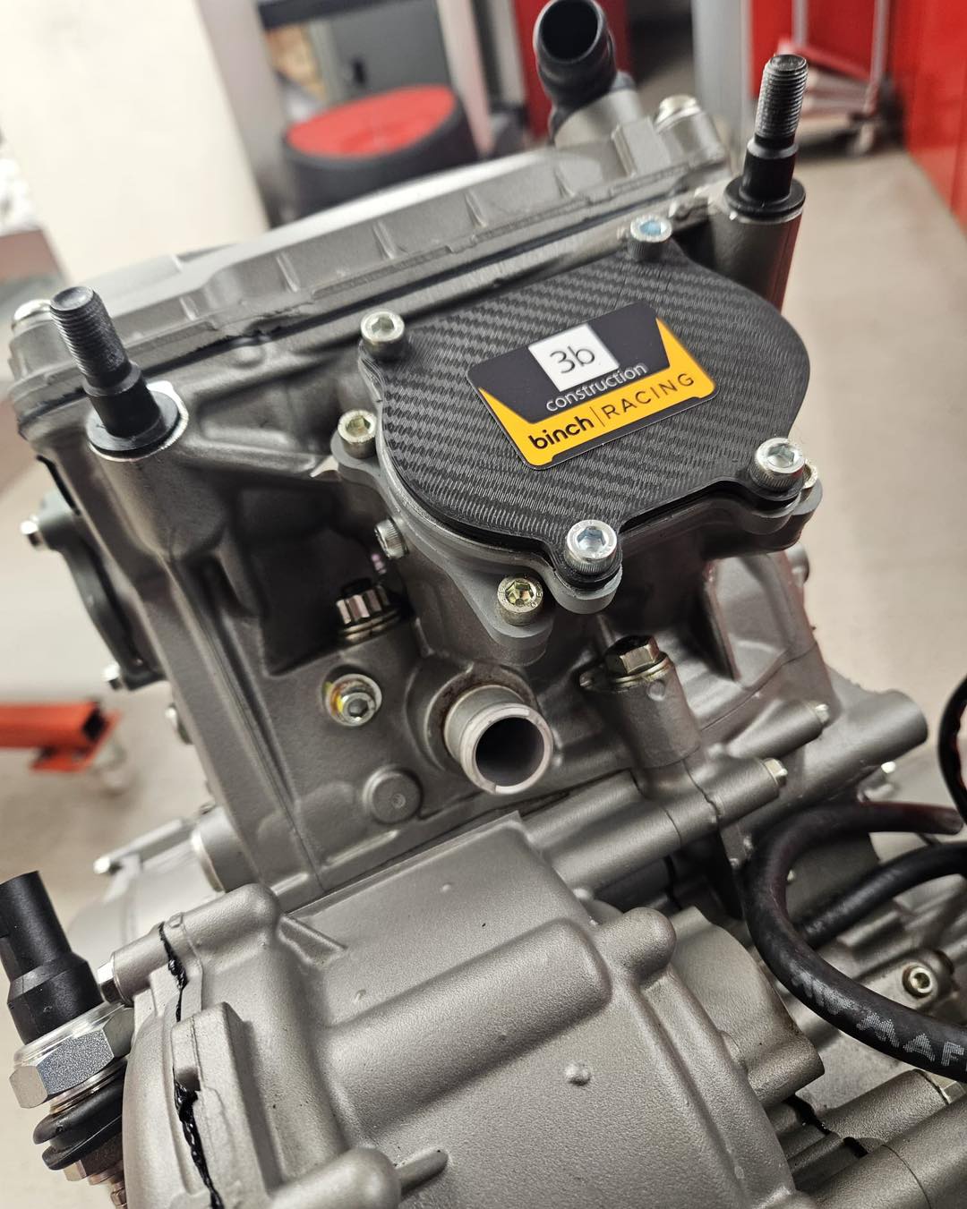 Ducati - 🏁Awesome to get the first of the 2026 binch_racing motors ...