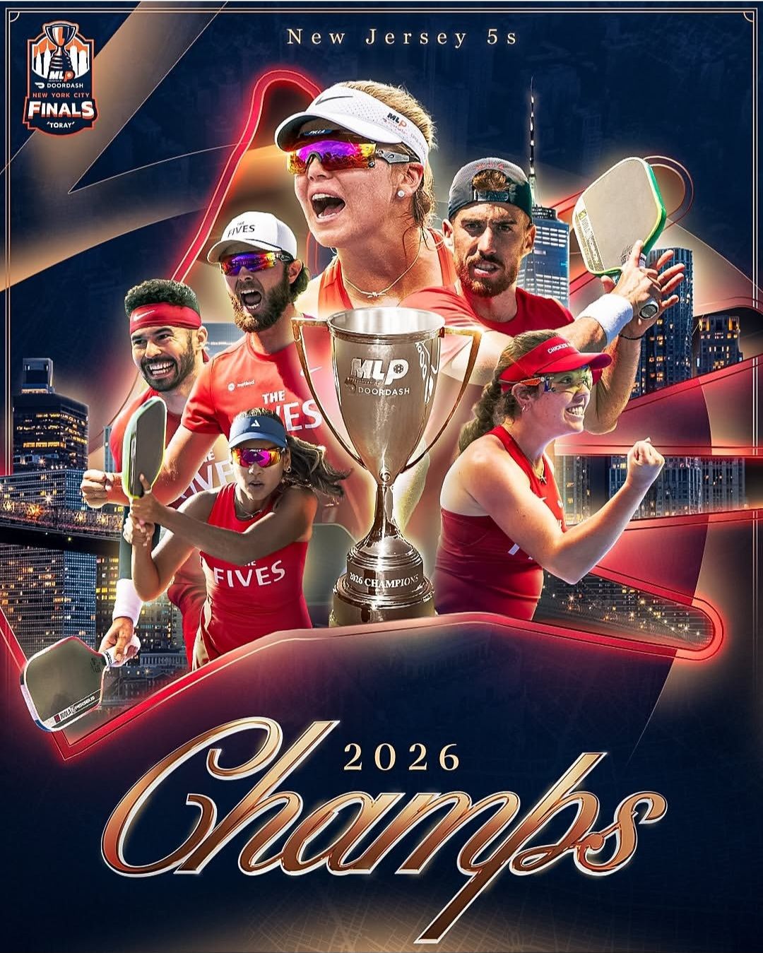 THE NEW JERSEY 5s ARE 2026 MLP CHAMPIONS. 🏆🖐️ After a season