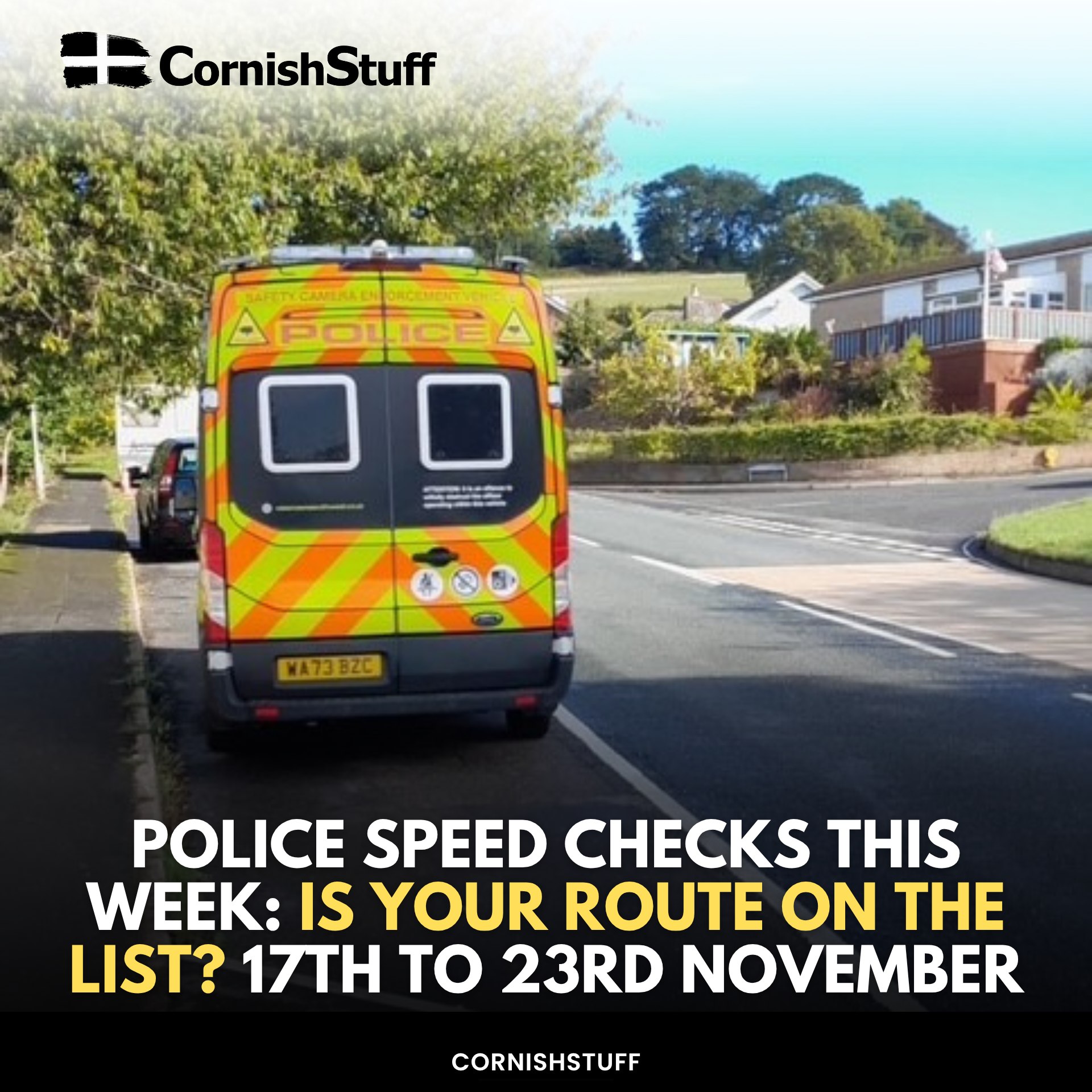 CornishStuff - 🚨 Planning to hit the road this week? Police have ...