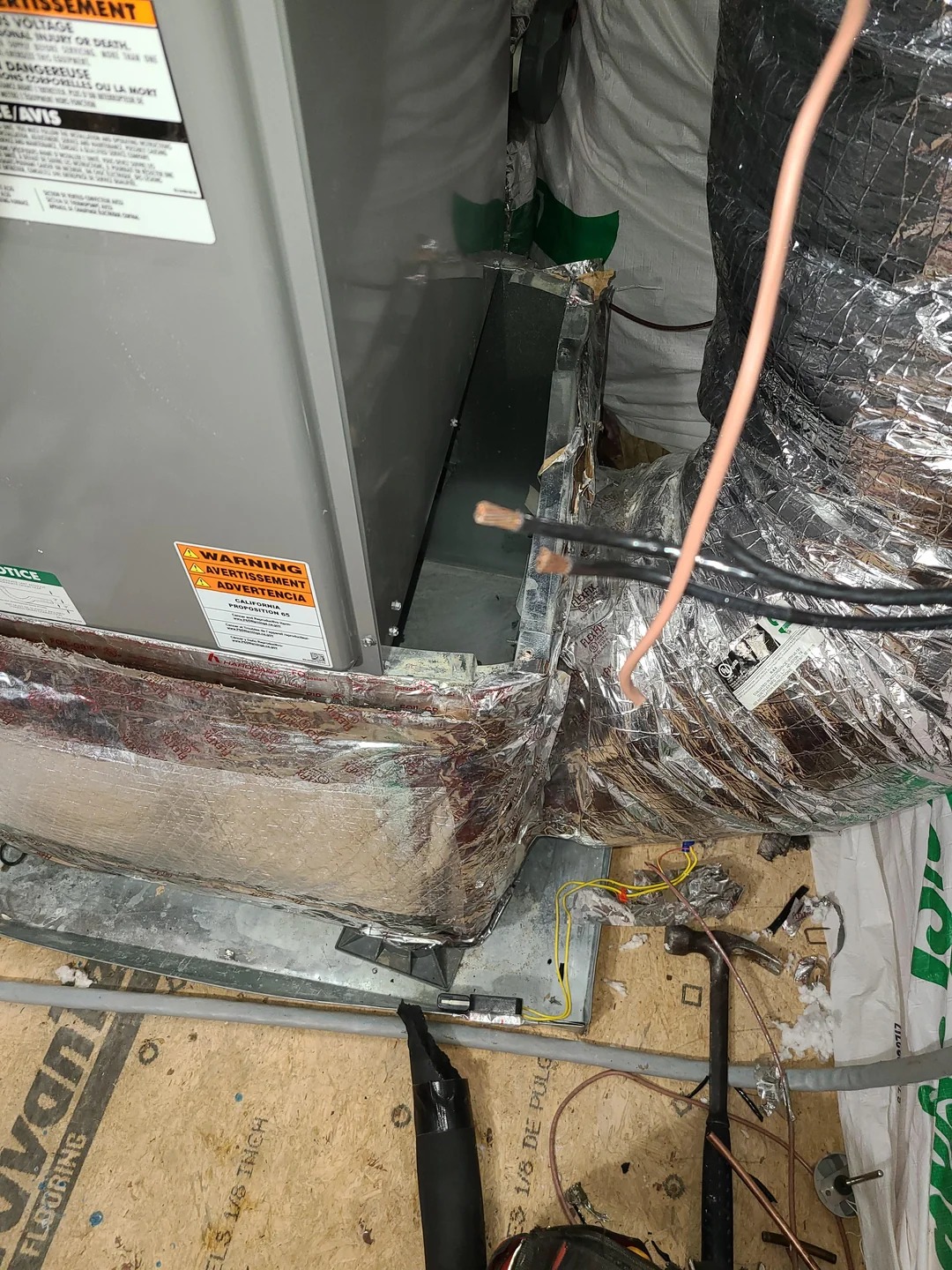 Intimate - Replaced my Goodman air handler with a Ruud air handler but ...