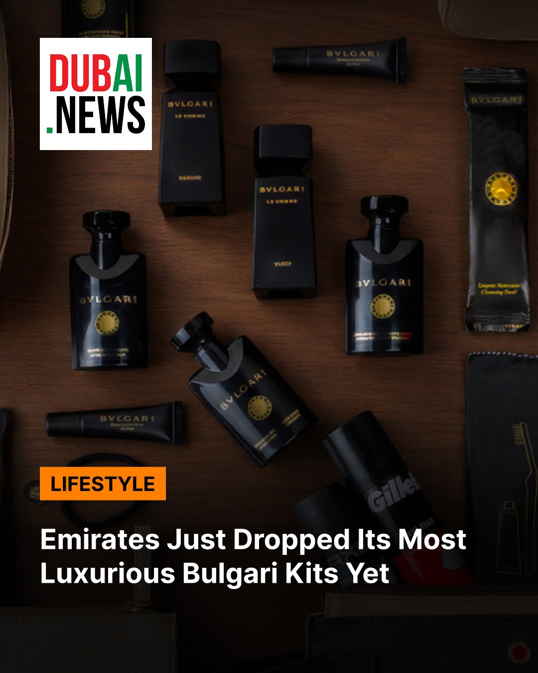 Emirates Bulgari Amenity Kits just got a luxury upgrade