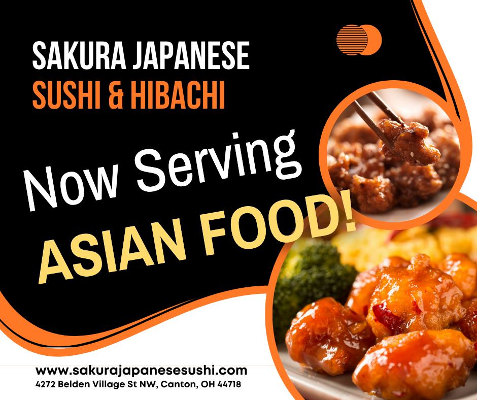 Sakura Japanese Sushi & Hibachi | Canton OH