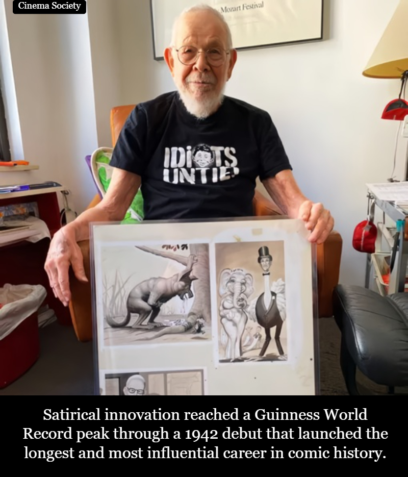 Cinema - Al Jaffee holds a distinguished position in the history of the ...