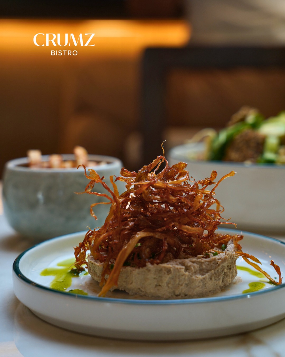 Crumz - Earthy, creamy, and perfectly crisp. The Mushroom Pâté that ...