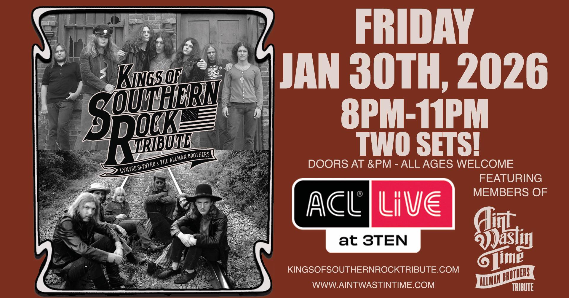 Kings Of Southern Rock Tribute | Austin TX