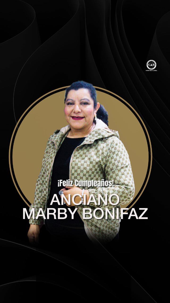 Ministerio - 🥳¡Feliz cumpleaños 𝘼𝙣𝙘𝙞𝙖𝙣𝙤 𝙈𝙖𝙧𝙗𝙮 𝘽𝙤𝙣𝙞𝙛𝙖𝙯 ! De parte de ...