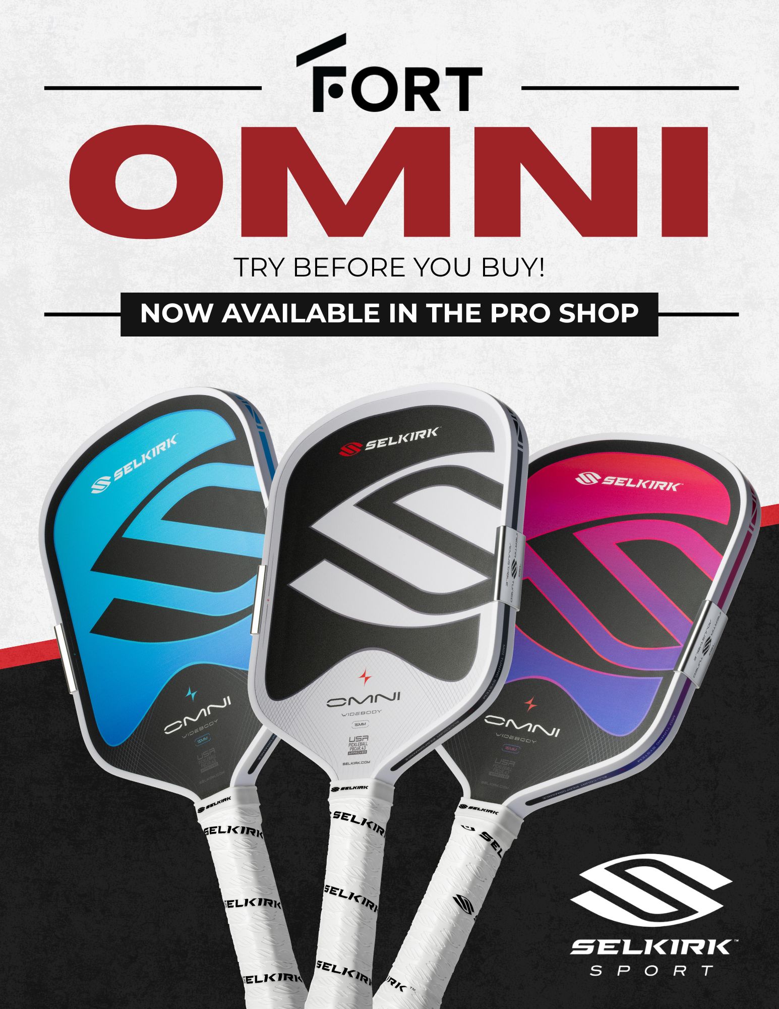 ? New Paddle Alert ? The Selkirk OMNI has officially landed at 