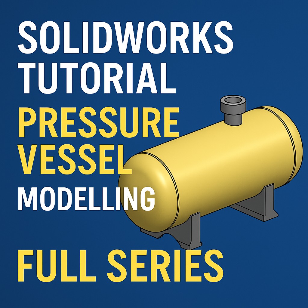 Step2Engineer - 🛠️ SolidWorks Tutorial Series – Pressure Vessel Design ...