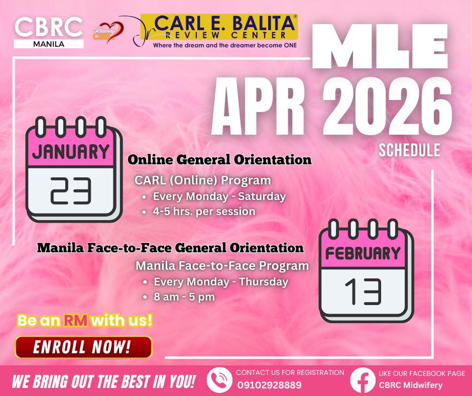 CBRC Midwifery - Heads up, Future RMs! Ready na ba kayo... | Facebook