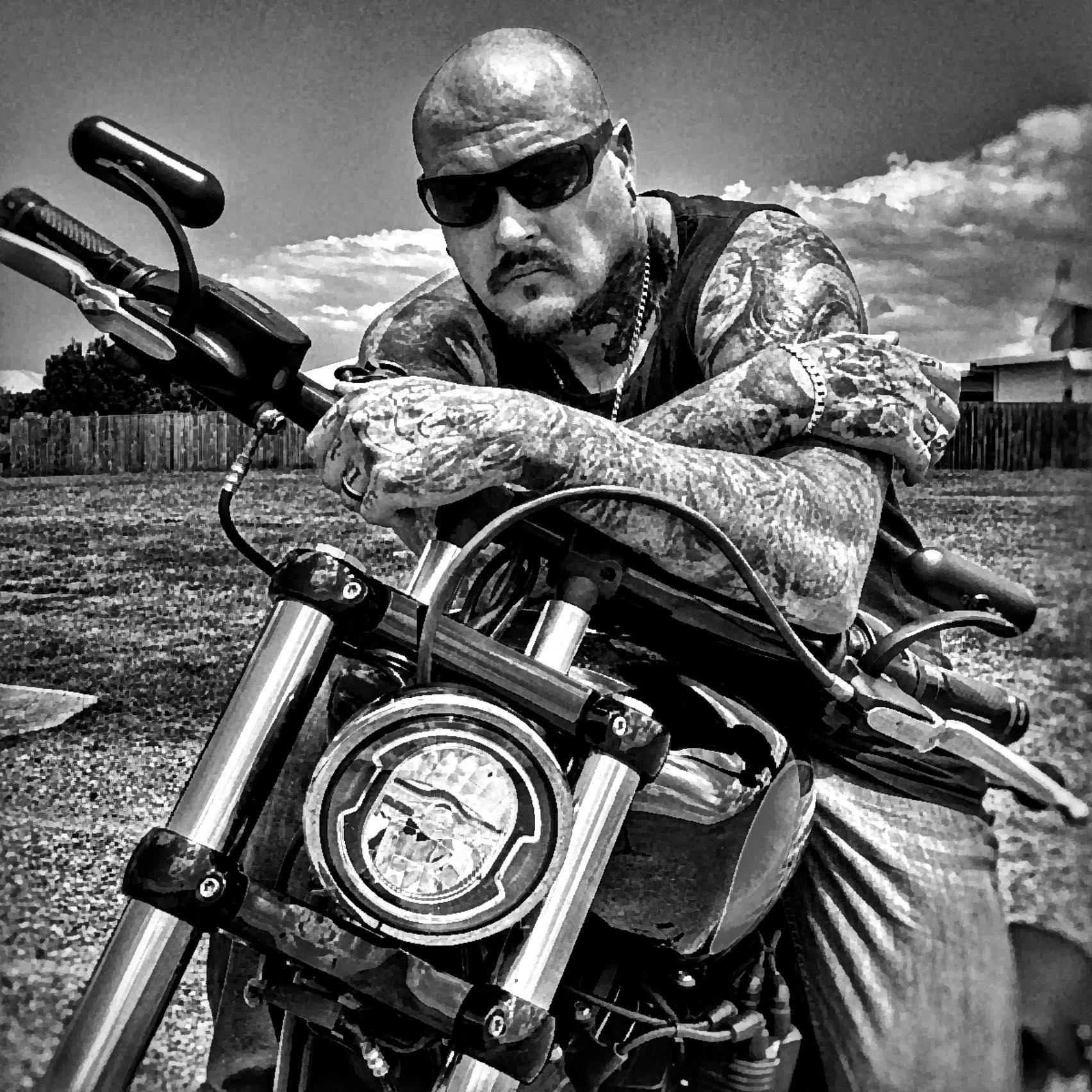Hey Dave can you fix up this old tat and add a cross and butterfly ...