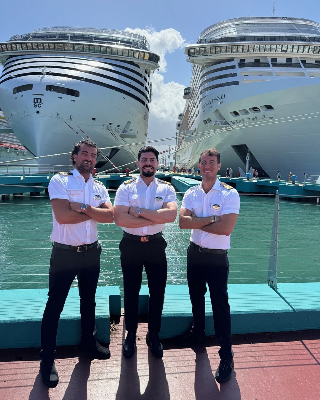 MSC - When two ships meet, friendships dock alongside 😍 #MSCCruises # ...