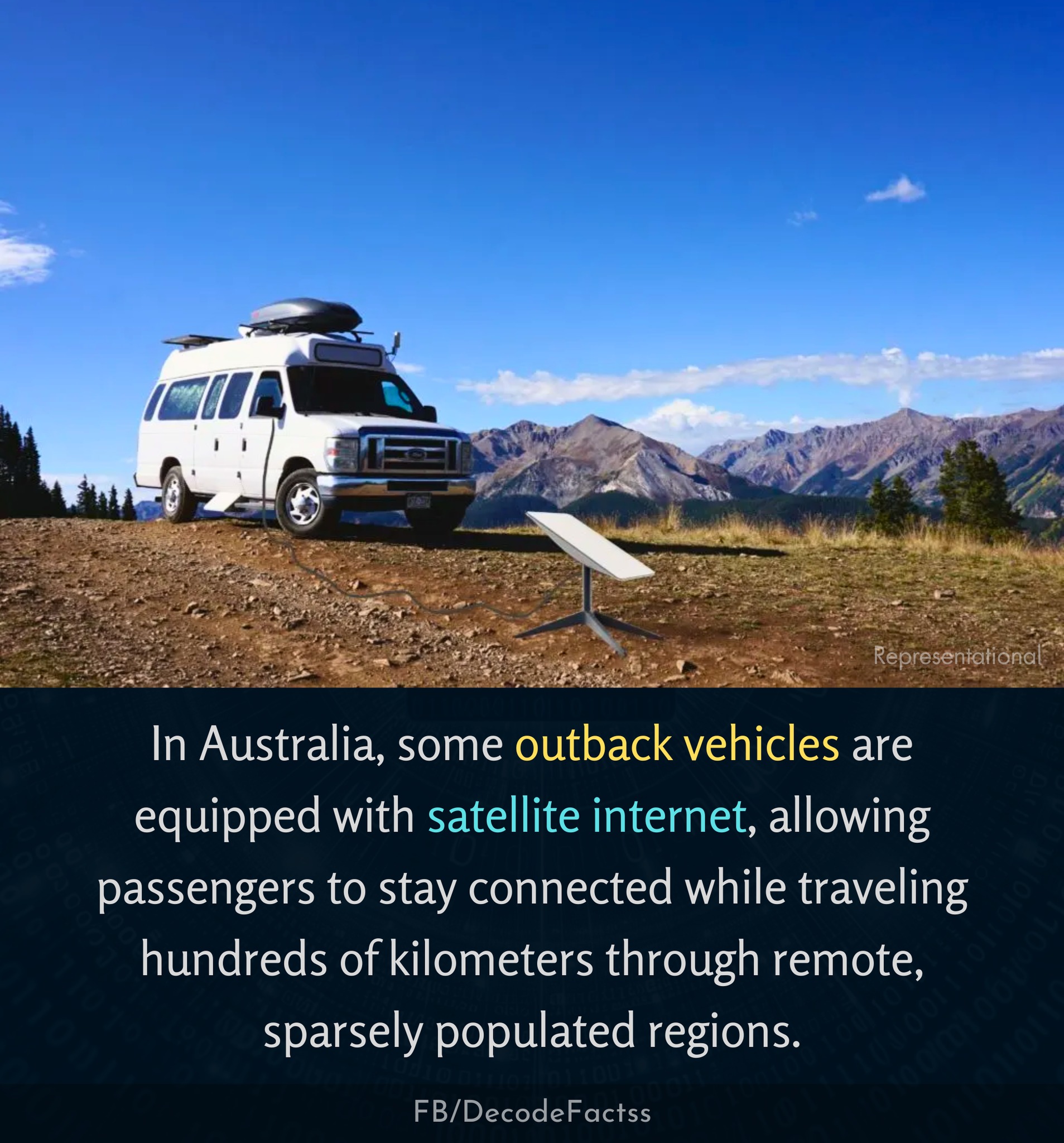 Strange Facts And Knowledge | 🚐 In Australia’s vast outback, some ...
