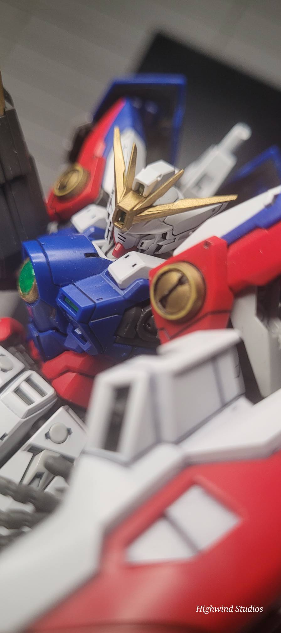 Highwind Sridios V-Fin replacement with thruster effect parts