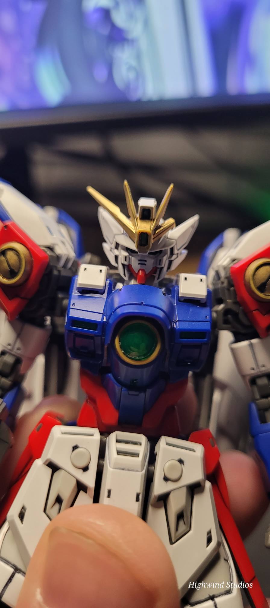 Highwind Sridios V-Fin replacement with thruster effect parts