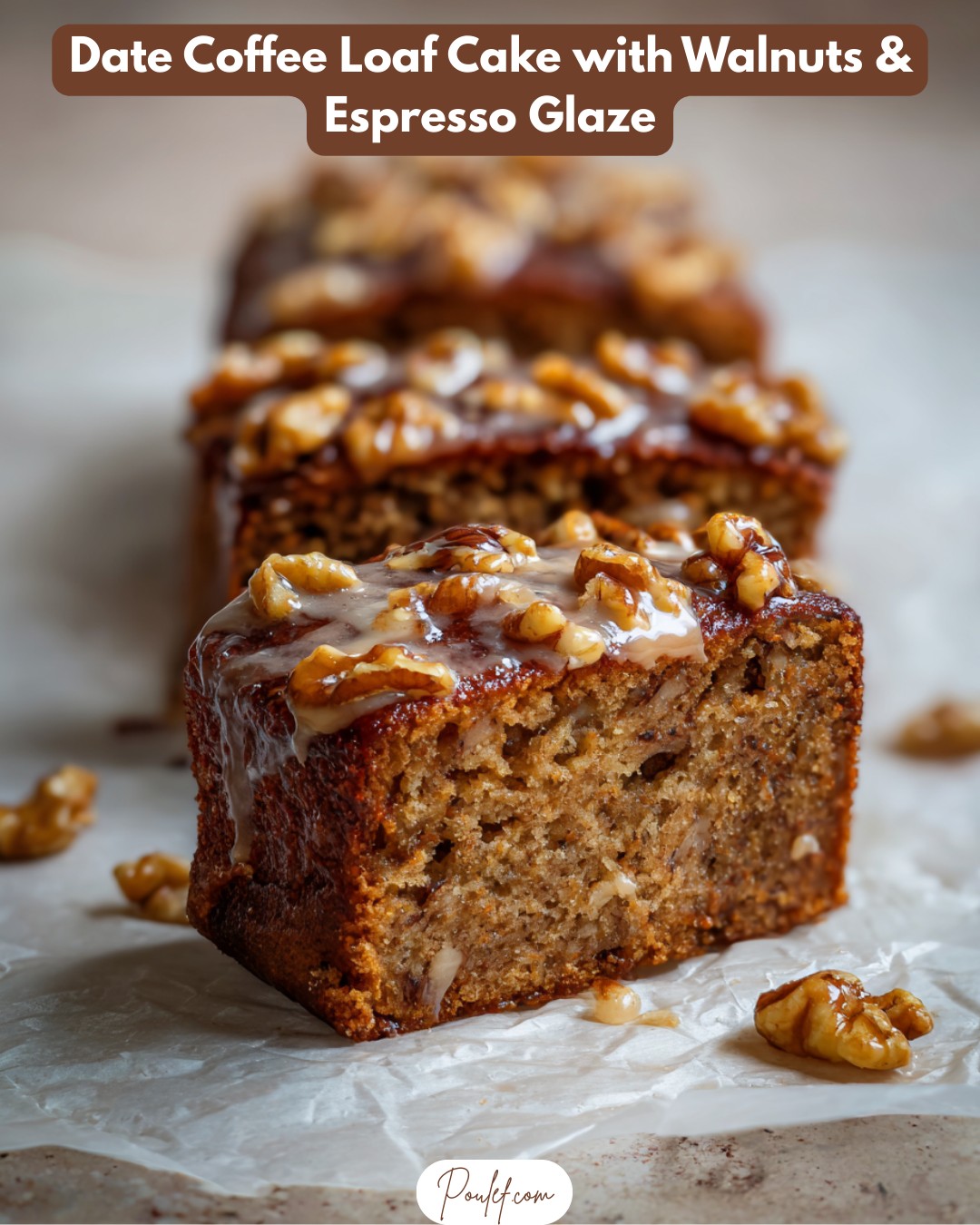 Nana Tasty - Date Coffee Loaf Cake with Walnuts & Espresso... | Facebook
