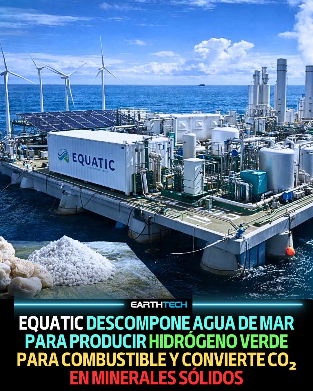 Earth Tech - La startup Equatic desarrolló un proceso que... | Facebook
