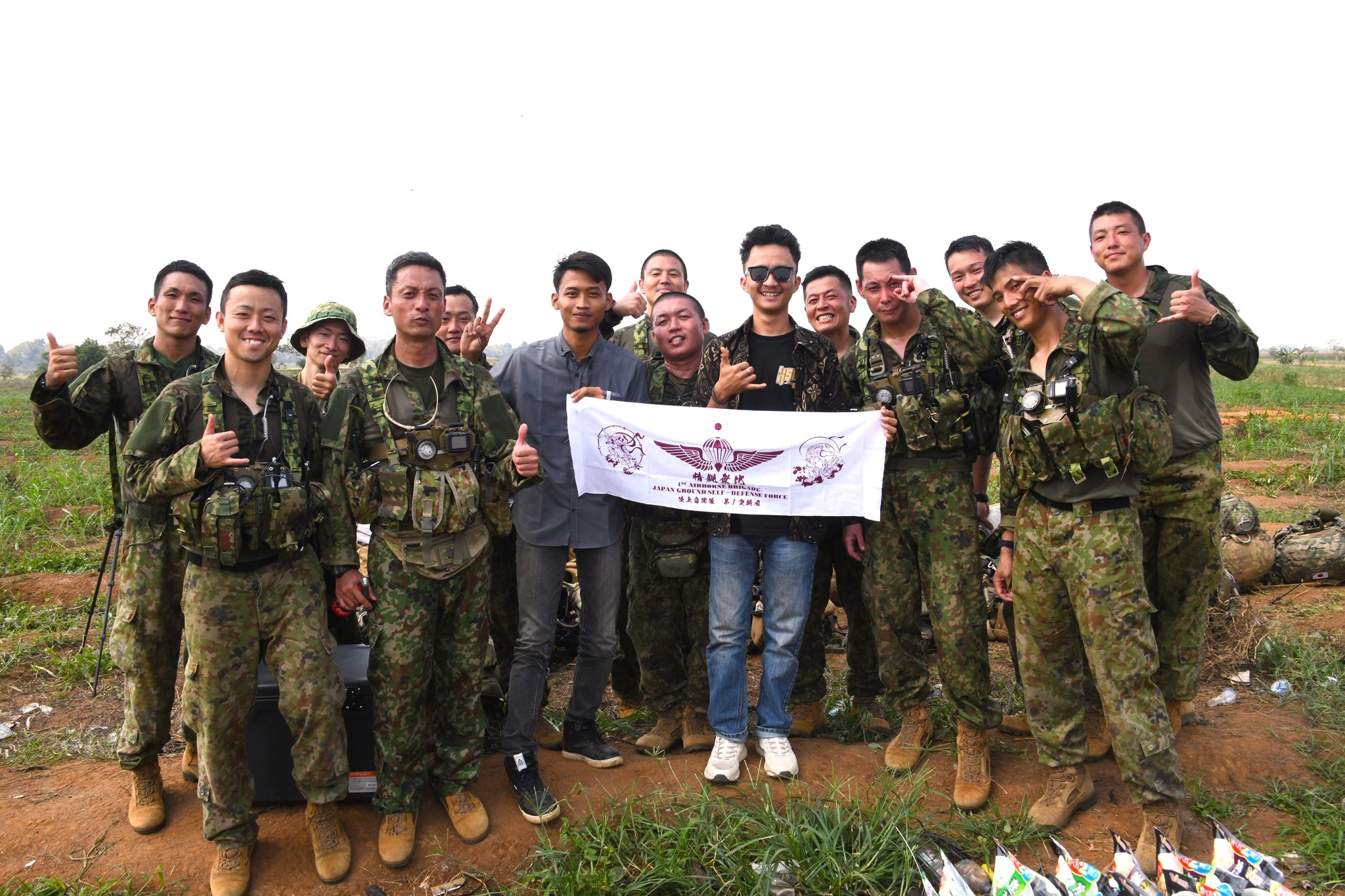 令和8年度米尼軍等との実動訓練】 #第1空挺団 は、インドネシア（尼