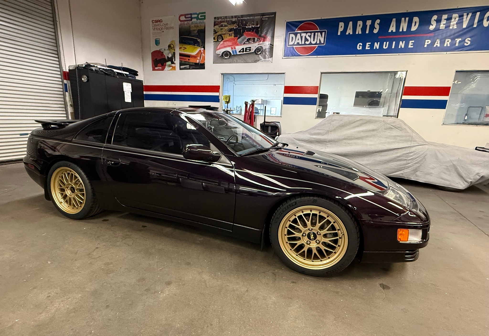 BBS LM wheels on 27k-mile Nissan 300ZX Twin Turbo