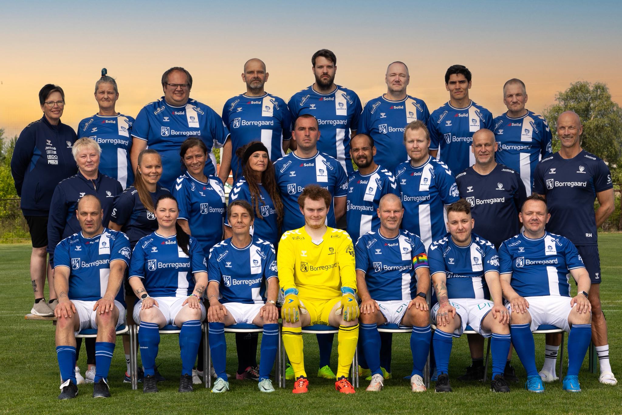 Brannsupporter Jarle Samdal... - Brannsupporter Jarle Samdal
