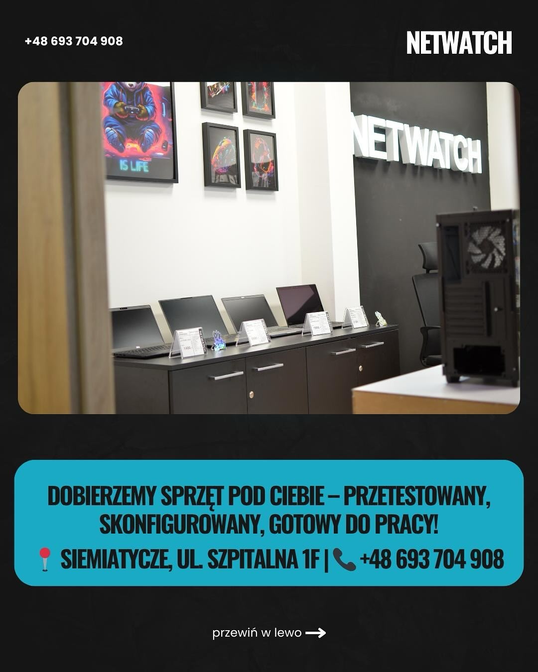 Netwatch Serwis komputerowy i usługi informatyczne | Siemiatycze