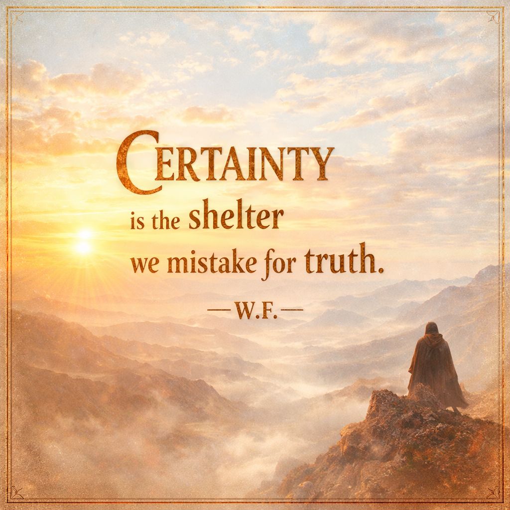 The Wandering - The Journey from Certainty to Wonder There was a time ...
