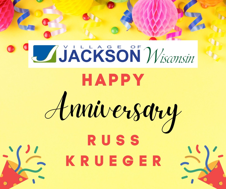 Congratulations to DPW Supervisor... - Village of Jackson | Facebook