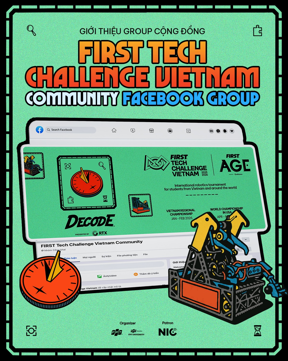 [English below] 💥 KHÔNG THỂ... - FIRST Tech Challenge Vietnam | Facebook