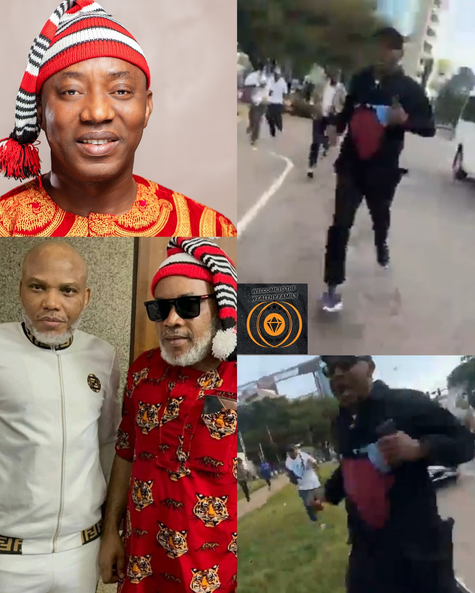 Wealthy - JUST IN: Activist Sowore ∆baπdoned pr0testers and ran for his ...