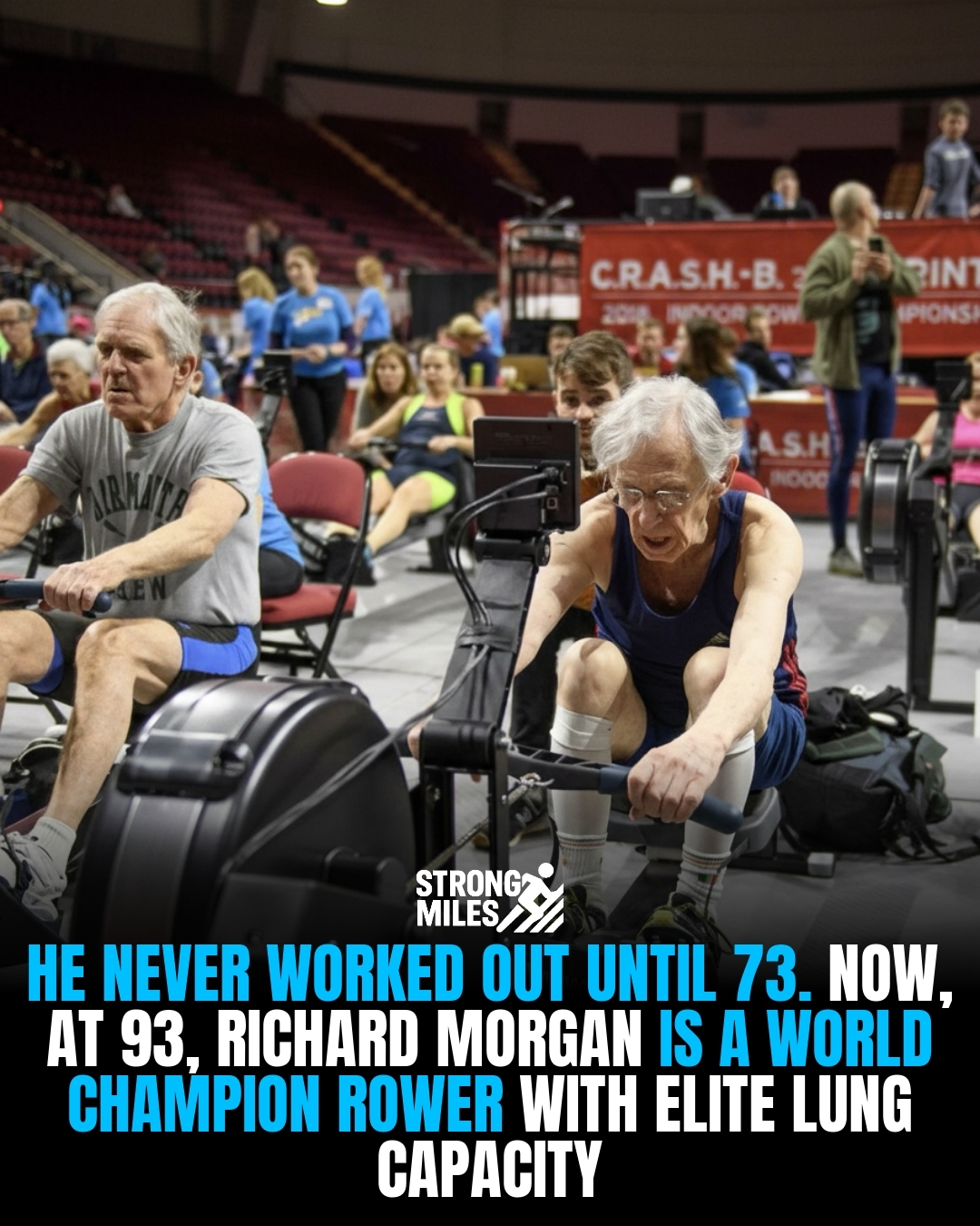 Strong Miles - Richard Morgan began rowing at 73 and by 93... | Facebook