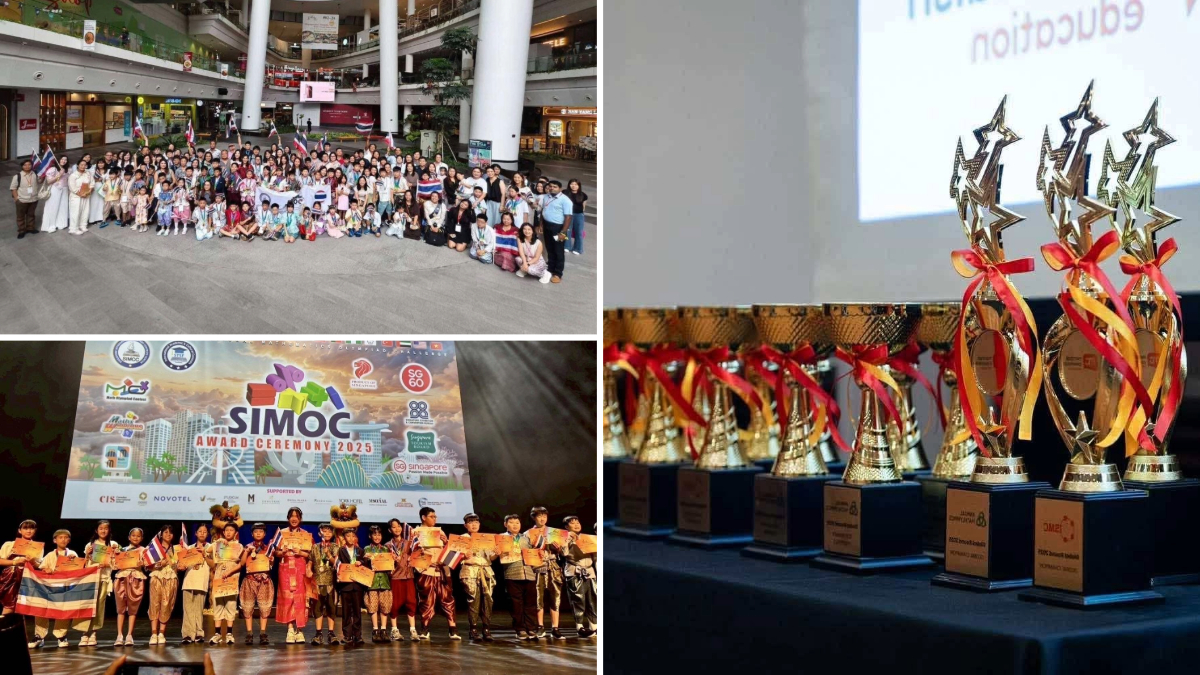 Thai - Thai students won 29 gold medals at the Singapore International ...