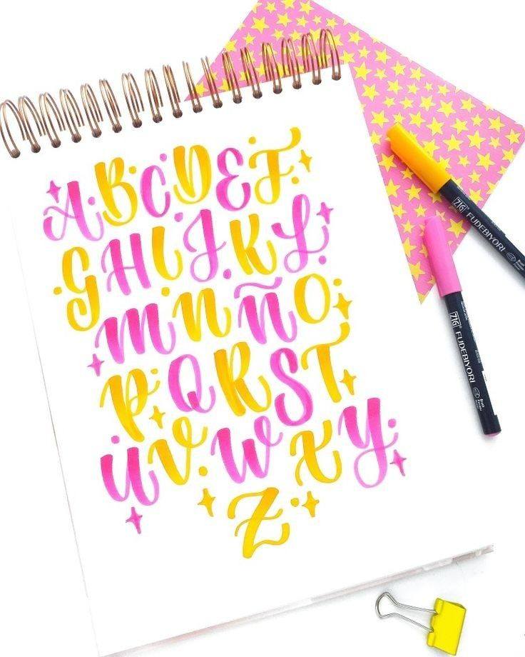 Letras del abecedario #lettering - El Rincón del Dibujo | Facebook