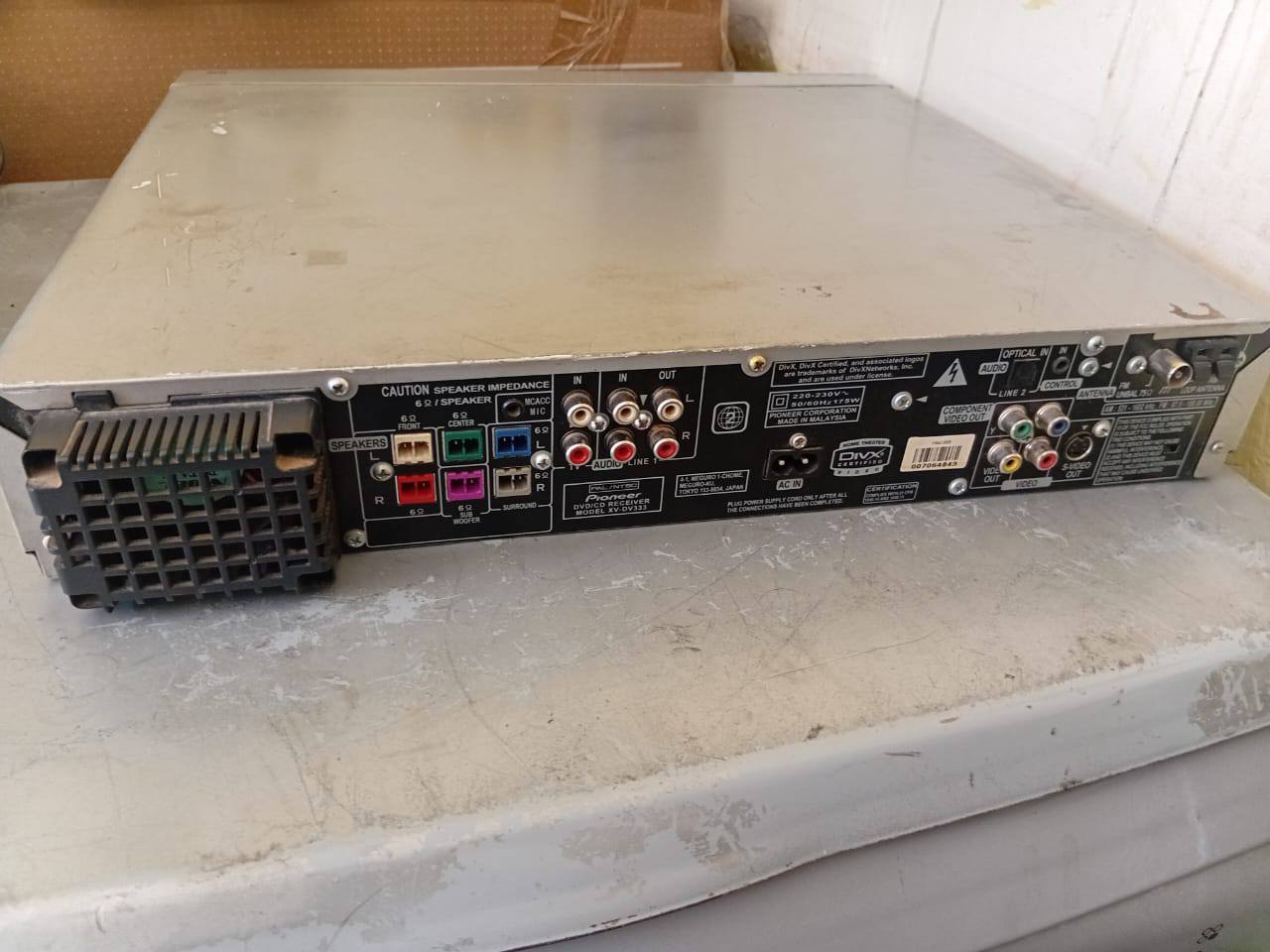 Pioneer receiver XV-DV333