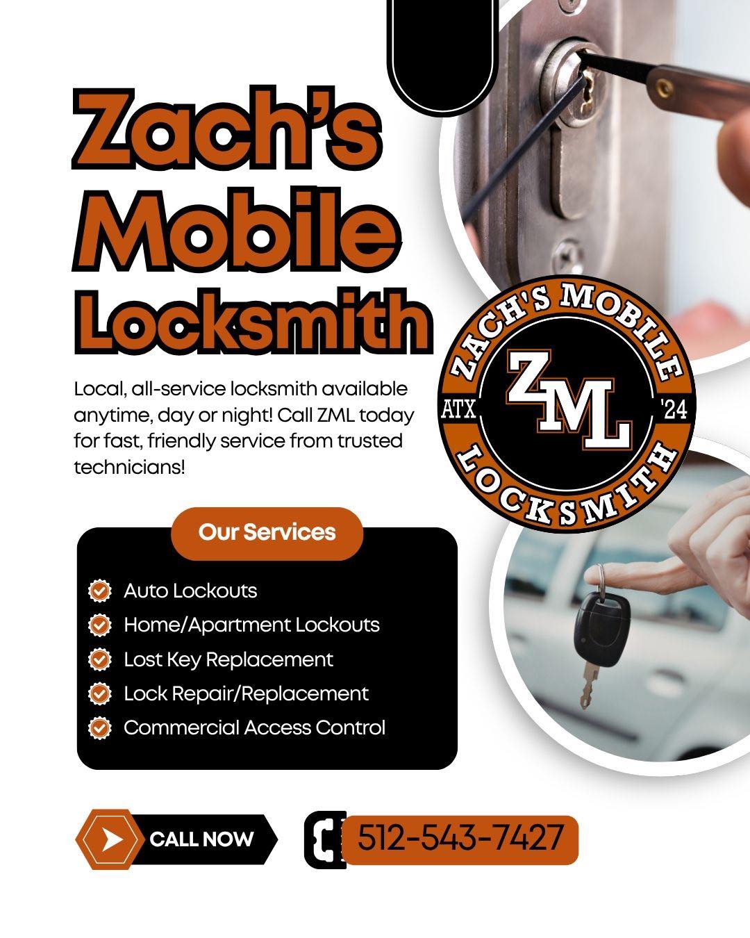 Zach's Mobile Locksmith (@zachsmobilelocksmith) • Facebook