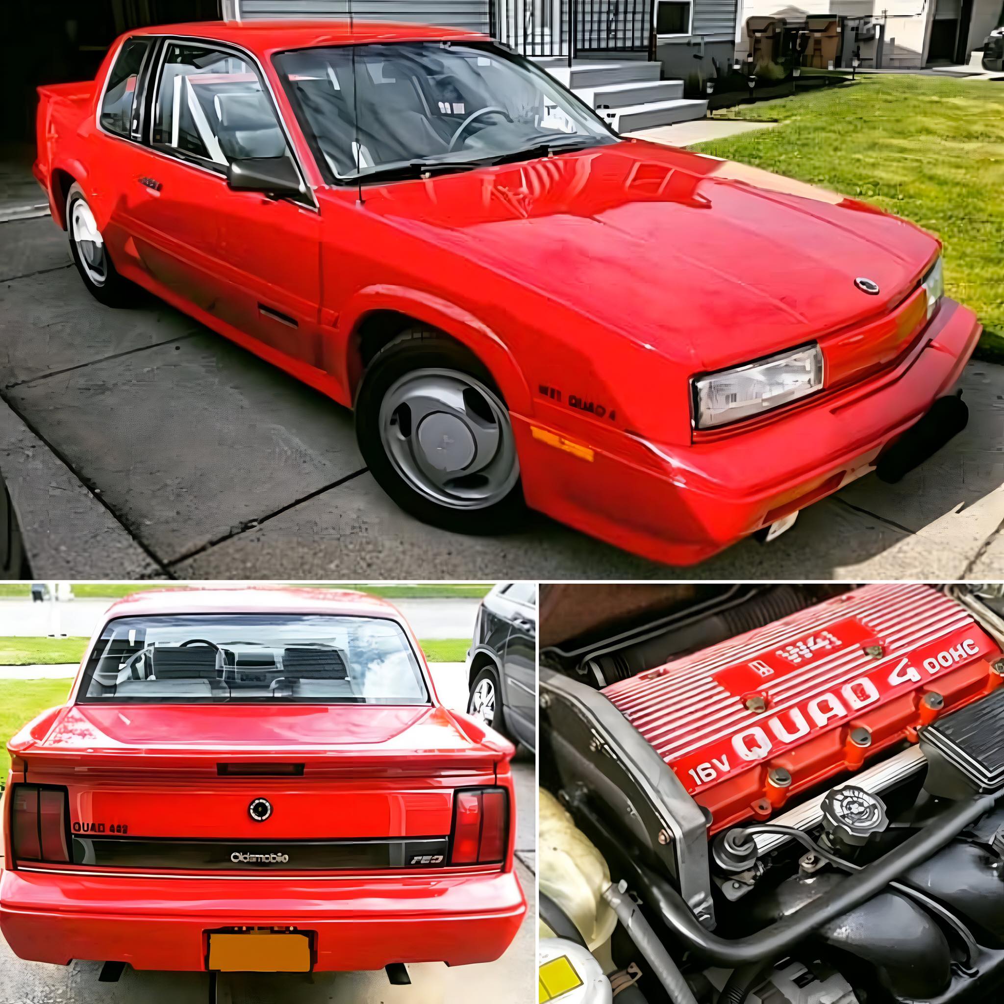 Car - 1991 Oldsmobile Cutlass Calais International Series — Quad 4 Era ...