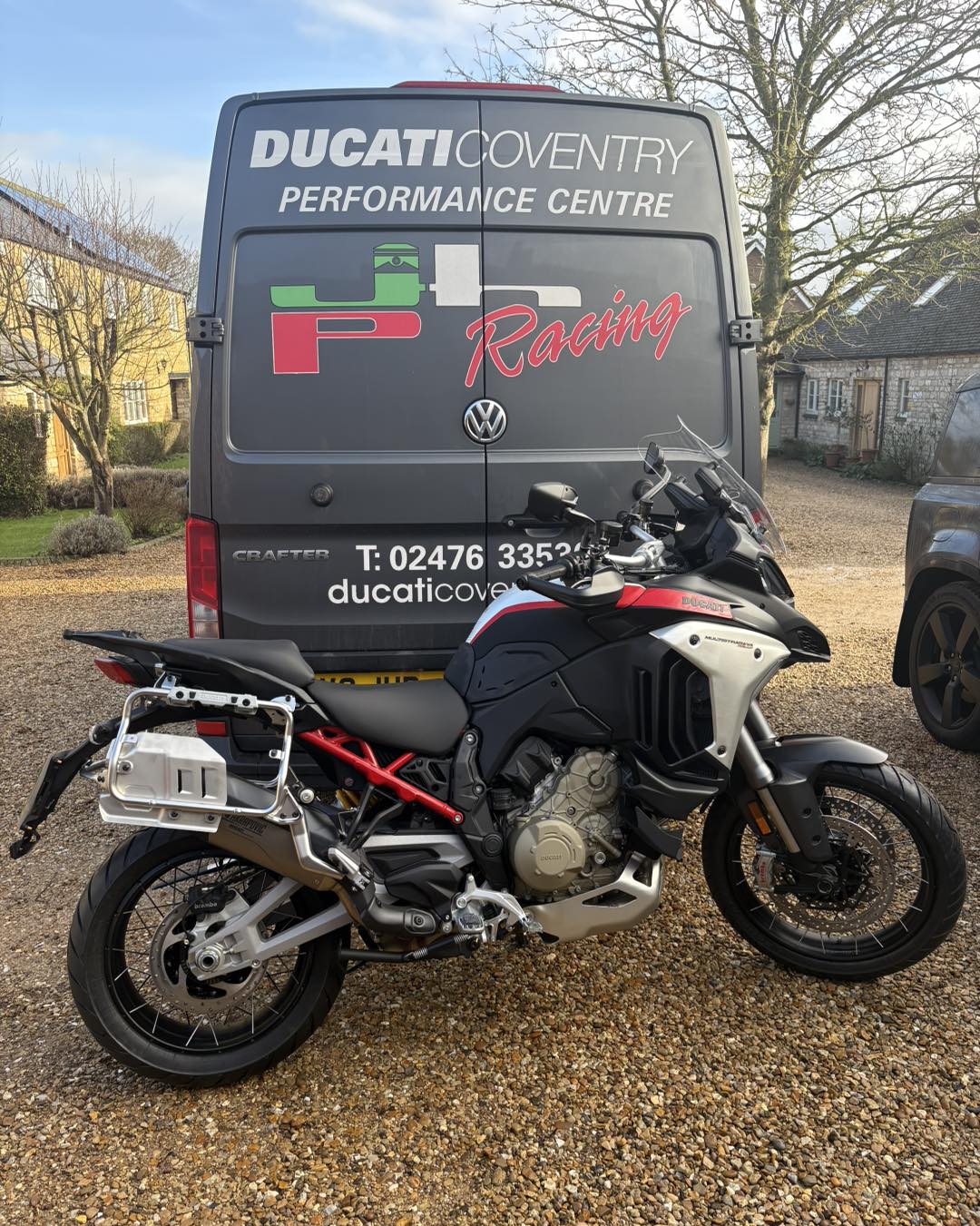 Ducati - 🇮🇹Fantastic to Deliver this Mighty MTS V4 Rally to David ...