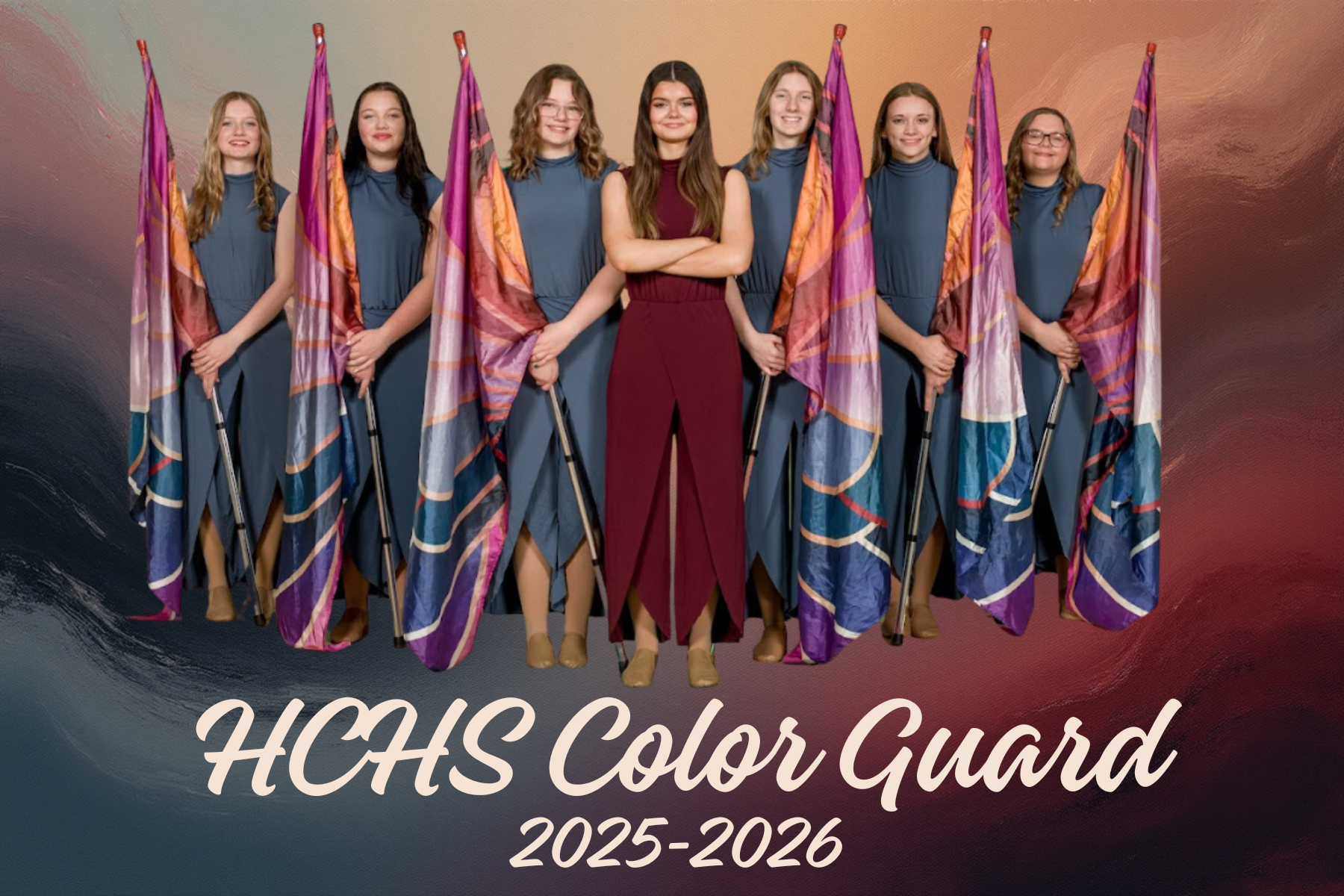 Hamilton County Senior High Color Guard | McLeansboro IL
