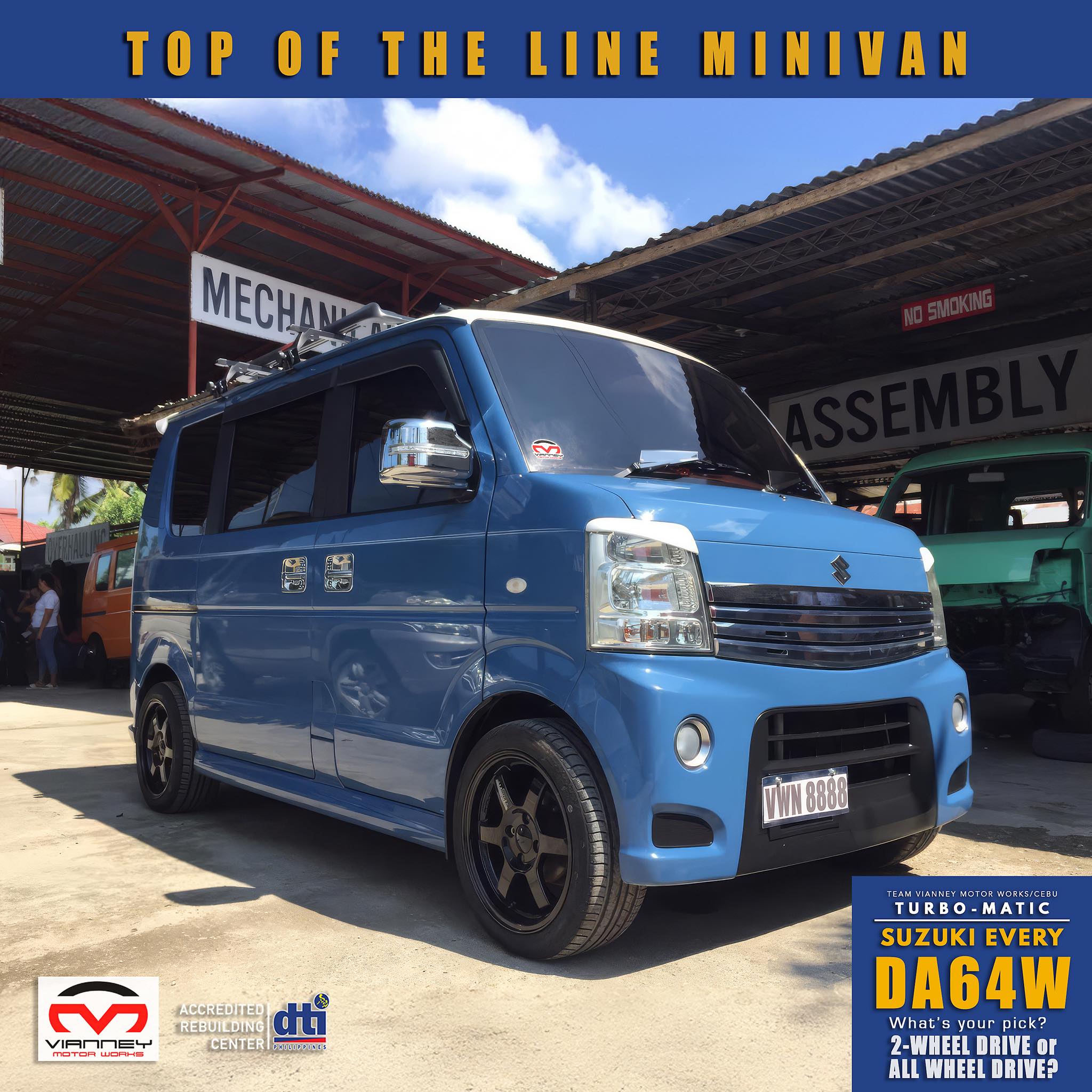 DANZ - TOP OF THE LINE MINI-VAN – SUZUKI EVERY WAGON DA64W TURBO-MATIC ...