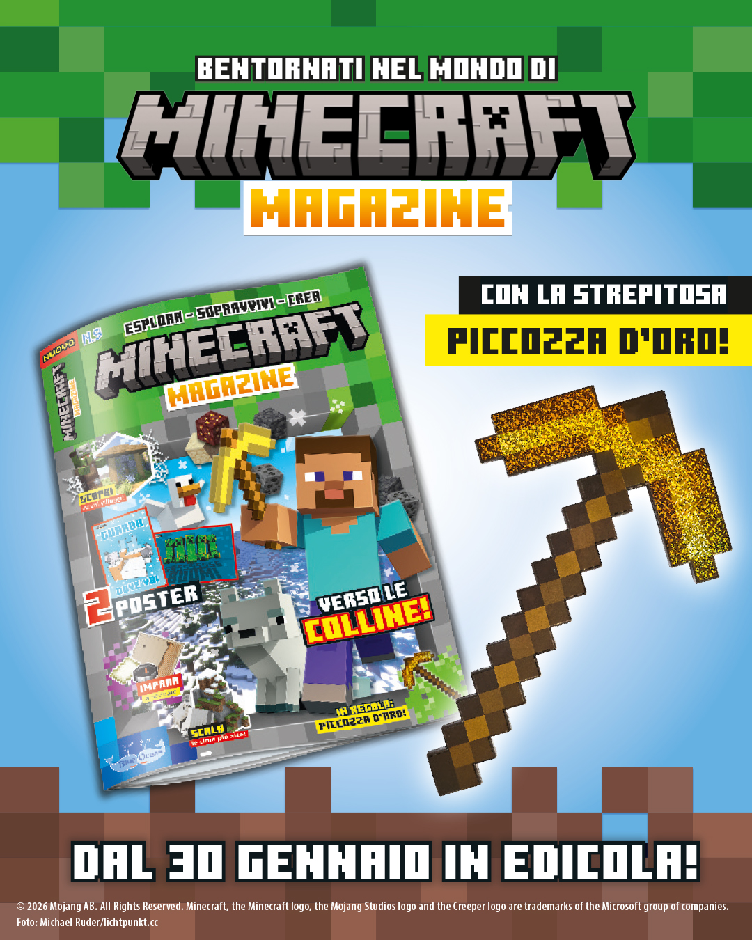 Blue - Bentornati nel mondo di Minecraft! 🤩 Esplora, sopravvivi e crea ...