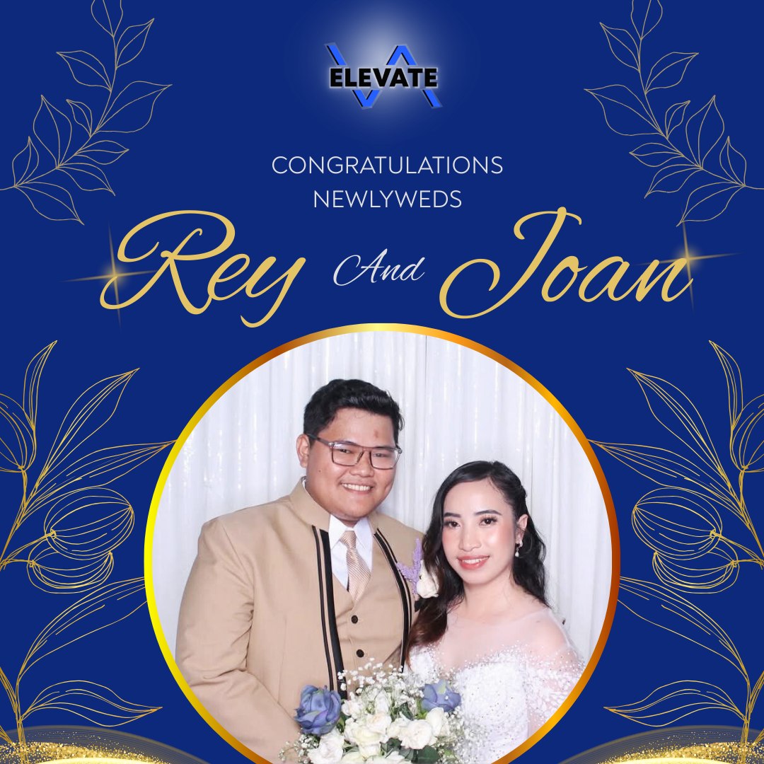 Elevate - Congratulations to Rey and Joan on your wedding! 💍 From all ...