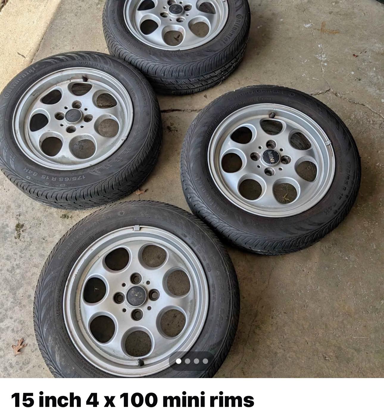 Golf Carts Modified™ | Has anyone ever put mini Cooper wheels on a cart ...