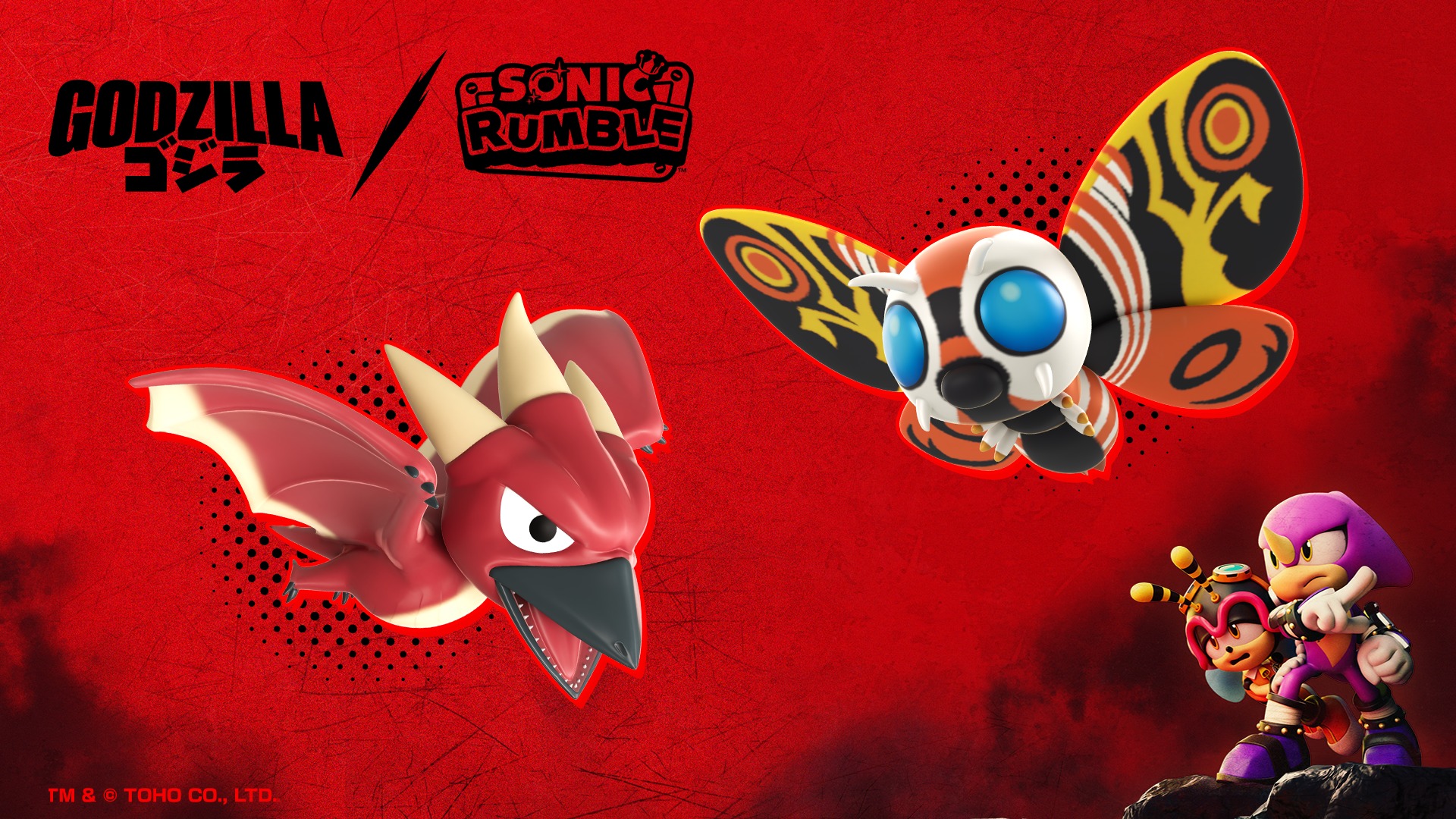 Sonic Rumble - Fire Rodan and Mothra join the Godzilla... | Facebook