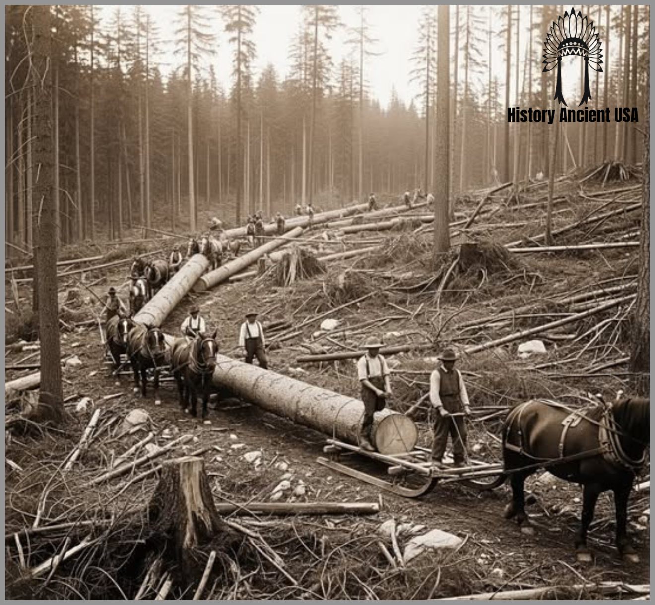 History - 🐎 Before Technology, There Was Muscle Power 💪 Long before the ...