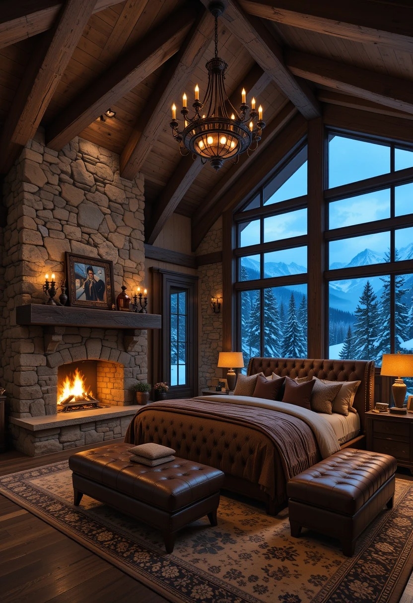 INTERIOR DESIGNERS | Cozy Rustic log cabin ️ | Facebook
