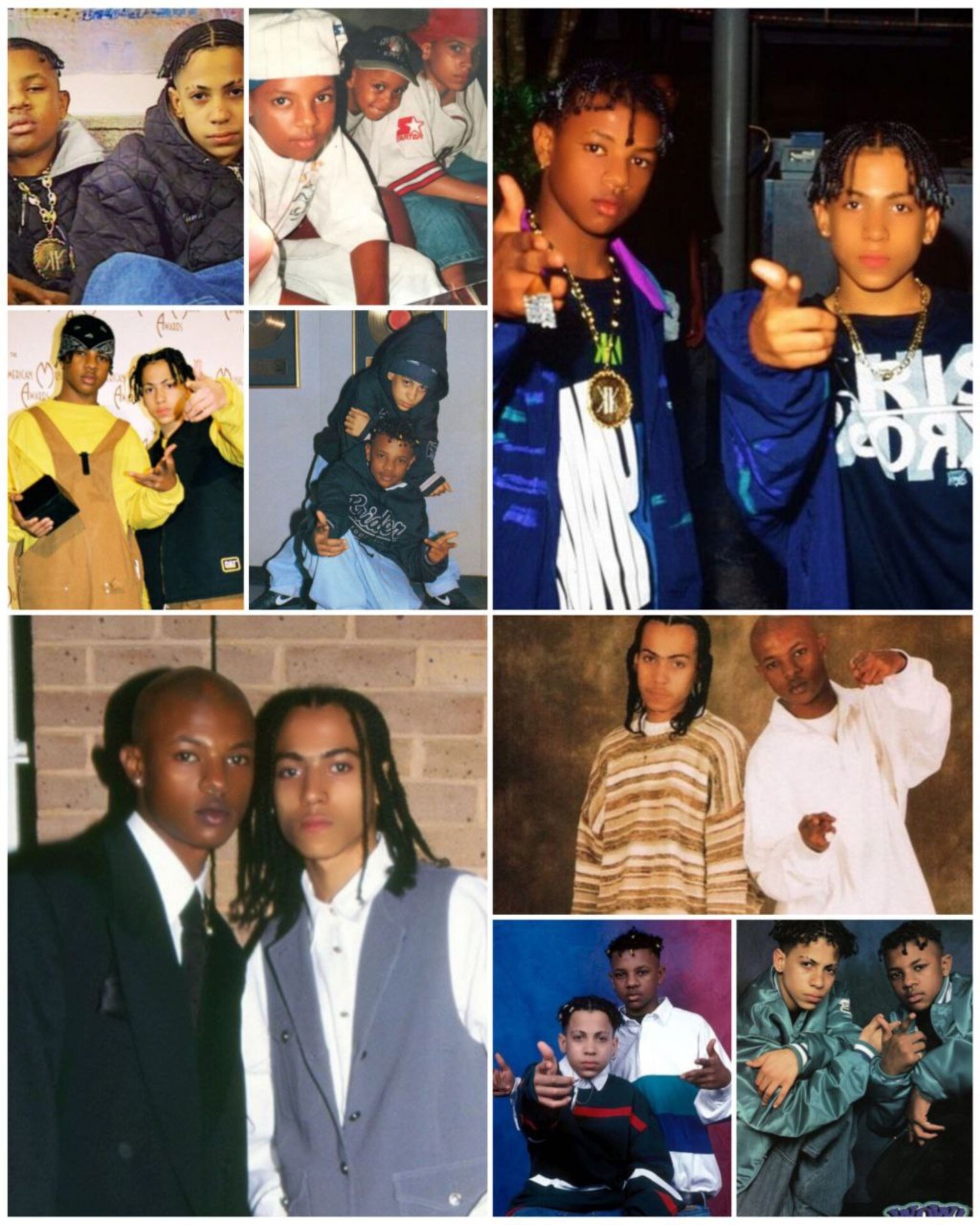 Kriss Kross throughout the 90s! Kriss Kross was a groundbreaking 
