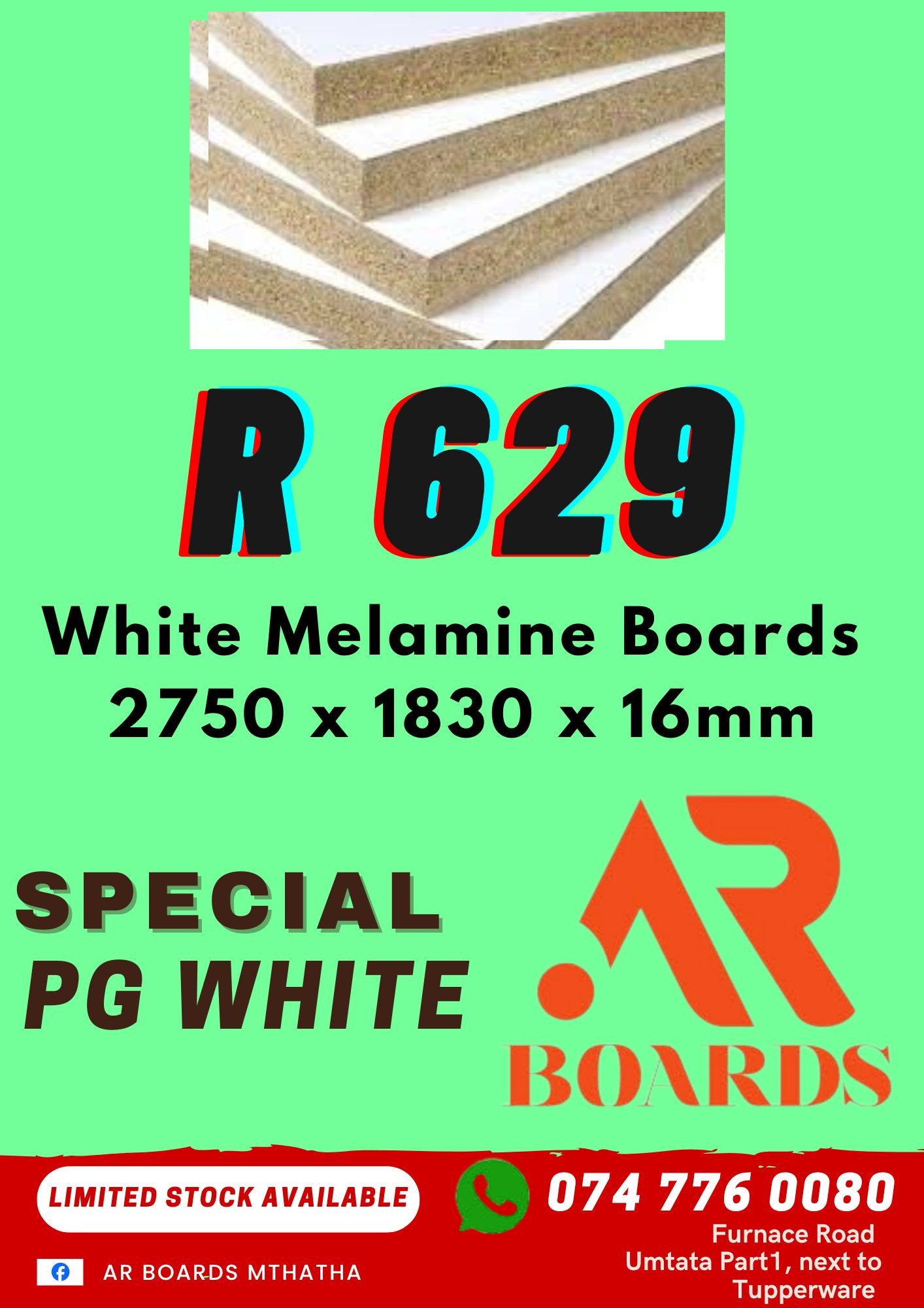 AR Boards Mthatha | Umtata